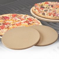 Набор для приготовления пиццы (2 камня, диаметром 25см)