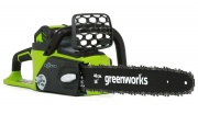 GreenWorks 40V G-MAX аккумуляторная бесщеточная цепная пила 40 см, без аккумулятора и зарядного устройства